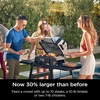 image:imageNinja Woodfire ProConnect Premium XL BBQ Grill 7in1 App Enabled Blue  180 sq in of cooking space with appconnected dual thermometers and real woodfired flavorBlack  Blue