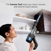 image:imageShark PowerDetect Pet Plus Clean amp Empty Cordless Stick Vacuum IP3253  AutoEmpty System Powerful Suction HEPA Carpet amp Hard Floor Portable Vacuum for Pet Hair 70Min Runtime GrayJava Ice Blue