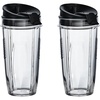 image:imageNinja BN701 Professional Plus Blender with AutoiQ and 64 oz max liquid capacity Total Crushing Pitcher in Grey RenewedClear