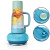 image:imageNinja BlendBOSS Personal Blender 26oz Tumbler 1200PW DB351BL  1200peakwatt BlendBOSS crushes ice to snow 26oz leakproof tumbler chug spout amp detachable straw Dishwasher safeBlue Raspberry