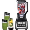 image:imageNinja BlendPro Kitchen System 72oz Blender 5Cup Processor Beige BO402  Total Crushing presets for smoothies ice crush purees amp extracts 72oz blender  5cup processor  18oz cup 1200WNutriNinja Blender DUO