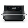 image:imageNinja DZ401 Foodi 10 Quart 6in1 DualZone XL 2Basket Air Fryer with 2 Independent Frying Baskets Match Cook amp Smart Finish to Roast Broil Dehydrate for Quick Easy FamilySized Meals Grey  Air fry roast broil bake reheat dehydrate 2 independent 5 Qt baskets Match Cook IQ Boost7QT  MegaZone