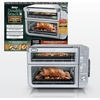 image:imageNinja Double Oven Pro Smart XL 12in1 Thermometer Silver DCT871  Pro Cook thermometer QuartzHeat top oven DualZone Smart Finish Air fry bake broil12in1 Prestige