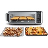 image:imageNinja Flip Toaster Oven amp Air Fryer 8in1 Stainless Steel SP151  Air fry bake broil toast bagel dehydrate reheat 1800W Flip up amp away XL capacity8in1 Flip Oven