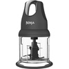 image:imageNinja Food Chopper Express Chop with 200Watt 16Ounce Bowl for Mincing Chopping Grinding Blending and Meal Prep NJ110GR Gray