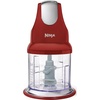 image:imageNinja Food Chopper Express Chop with 200Watt 16Ounce Bowl for Mincing Chopping Grinding Blending and Meal Prep NJ110GRRed
