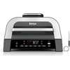image:imageNinja Foodi 5in1 XL Indoor Grill amp Air Fryer BlackGrey AG301  Cyclonic Grilling Technology for chargrilled flavor indoors yearround 5in1 Grill Air Fry Roast Bake amp Dehydrate XL6in1 w probe