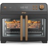 image:imageNinja French Door Premier Air Fry Oven 10in1 203 Qt Stainless FO101  450F cyclonic air PFASfree surface Air fry sear crisp bake broil toast dehydrateBlack