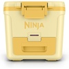 image:imageNinja FrostVault 30qt Cooler with Wheels Dry Storage Lakeshore Blue  Ninja FrostVaults 30qt capacity holds 48 cans keeps food cool amp dry and rolls easily on allterrain wheelsDaffodil Daze