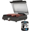 image:imageNinja GR100 Sizzle Smokeless Indoor Grill Renewed Bundle with 2 Year Enhanced Protection Pack