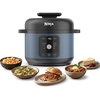 image:imageNinja HyperHeat 9in1 Pressure Cooker 65qt Stone Purple PC201SP  Cooks 2X faster Sear Saut Slow Cook Steam amp Sous Vide 1200W PFASfree pot removable SimpliServe pot for easy servingBlue Macaron