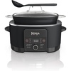 image:imageNinja PossibleCooker PRO Plus 85qt Blue Macaron MC2001  9in1 replaces 16 tools 1400W Slow Cook Sear Saut Proof PastaRice ovensafe ceramic pot cookertooventotableBlack