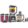 image:imageNinja Refurbished CO905KS Deluxe Kitchen System 1600 WP AutoIQ Base 88oz Picther 9cup Deluxe Food Processor 2 24oz SingleServe Cups Renewed