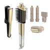 image:imageShark FlexStyle Glam CeramicPowerful Air StylingDrying System HD6052SPK  Silki Straightener  Glossi Air Glosser WideTooth Comb amp Diffuser Scalp ShieldStraight  Wavy Hair Gold