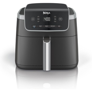 image:imageNinja Air Fryer Pro 5 Qt 5in1 Light Pink AF142PK  Air fry bake roast reheat dehydrate 1750W 400F max Fits 4 lbs fries DishwashersafeBlack