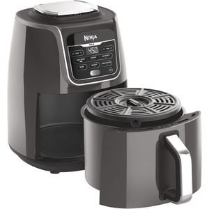image:imageNinja Air Fryer XL with MaxCrisp 65 Qt 6in1 Grey AF181  Max crisp air fry roast bake reheat dehydrate 1750W 450F max Fits 9 lbs wings55 QT MAX