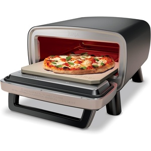 image:imageNinja Artisan Pizza Oven 12in Pizza in 3Min 700F 5in1 Gray MO201  Ninja Artisan Electric Pizza Oven bakes 5 pizza styles and air fries all in one outdoor applianceGray
