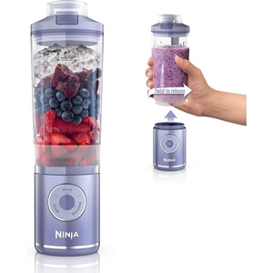 image:imageNinja Blast Max Portable Blender Twist amp Go 22oz Grey BC251GY  Twist amp Go removable 22oz vessel AutoiQ Crush amp Smoothie programs cordless Dishwasher safe leakproof lidLavender