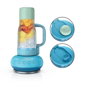 image:imageNinja BlendBOSS Personal Blender 26oz Tumbler 1200PW DB301GNBRN  1200peakwatt BlendBOSS crushes ice to snow 26oz leakproof travel tumbler w chug spout AutoiQ dishwasher safeBlue Raspberry