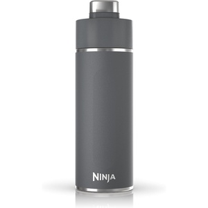 image:imageNinja DW2401GY Thirsti 24oz Travel Water Bottle For Carbonated Sparkling Drinks Colder and Fizzier Longer Leak Proof 24 Hrs Cold Dishwasher Safe Stainless Steel Insulated Tumbler Charcoal GrayGray