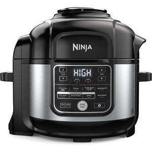 image:imageNinja Foodi OS300 10in1 65Quart Pro Pressure Cooker Air Fryer Multicooker Stainless Indoor grills wide temperatureCyclonic Grilling Technology 500F Smoke Control System Renewed