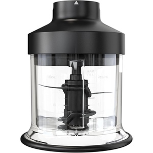 image:imageNinja Foodi Power Chopper 3Cup Bowl Fits CI100 Series Black XSKKITCHPR  3cup food processor bowl accessory with storage lid amp blade assembly for Ninja Power Mixer System CI100 series3 Cup