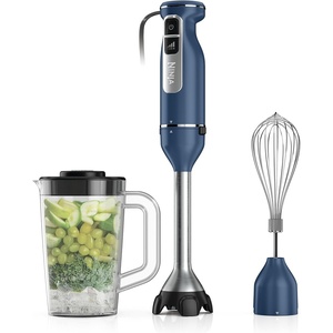 image:imageNinja Foodi Power Mixer System 750PW Hand Blender amp Mixer CI101  750peakwatt PowerBase converts to hand mixer or immersion blender Whisk EasyGlide beaters amp 3cup vessel includedNavy