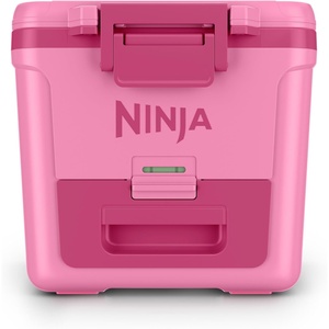 image:imageNinja FrostVault 30qt Cooler with Wheels Dry Storage Lakeshore Blue  Ninja FrostVaults 30qt capacity holds 48 cans keeps food cool amp dry and rolls easily on allterrain wheelsStrawberry Rhubarb