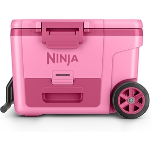 image:imageNinja FrostVault 45qt Cooler with Wheels Dry Storage Lakeshore Blue  Ninja FrostVaults 45qt capacity holds 68 cans keeps food cool amp dry and rolls easily on allterrain wheelsStrawberry Rhubarb