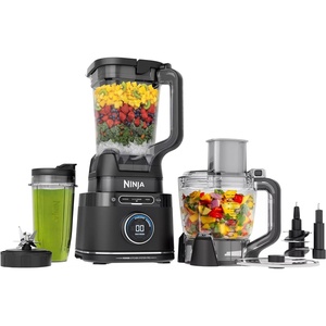 image:imageNinja Kitchen System Allin1 Food Processor amp Blender 8Cup Bowl amp 1 24 oz ToGo Cup BlendSense Tech For Smoothies Cookie Dough Salsas Cole Slaw 1800 PW TB401 Renewed