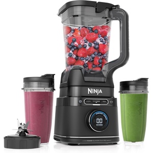 image:imageNinja Kitchen System BlendSense Tech 72 oz 1800PW Black TB401  BlendSense Tech for smoothies cookie dough salsa amp more 8cup processor bowl 24oz cup 1800 peak wattsNinja BlendSense Pro DUO