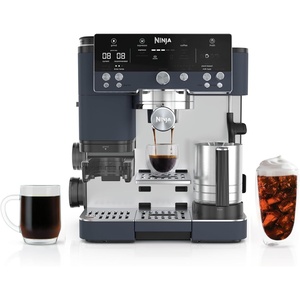 image:imageNinja Luxe Caf Premier 3in1 Espresso Machine Drip Coffee amp Cold Brew  Builtin Grinder HandsFree Milk Frother and Assisted Tamper for Cappuccinos amp Lattes Stainless Steel ES601Cyberspace