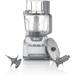 image:imageNinja NF700 Professional XL Food Processor 1000 Watts 4in1 Chopping SlicingShredding Purees Dough 12Cup Processor Bowl Silver Renewed