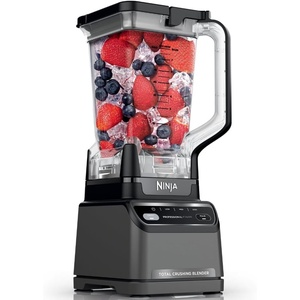 image:imageNinja Professional Blender 20 1200W AutoiQ 72oz Pitcher BR201AMZ  1200W Total Crushing blades  AutoiQ Crush program for smoothies amp frozen drinks 4 speeds Dishwasher safeDark Grey