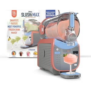 image:imageNinja SLUSHi Professional Drink Maker 7 Servings Black FS301  No Ice Needed 5 Preset programs Rapid Chill Technology 7 Servings 88Oz EasyFill Vessel Dishwasher Safe PartsSLUSHi Max XXL