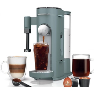 image:imageNinja Single Serve Coffee Maker  Combo Machine KCup Pods and Grounds  4 Styles of Brewing up to 24 Oz Cup Sizes 56 Oz Removable Reservoir Black PB051StandardSage Green