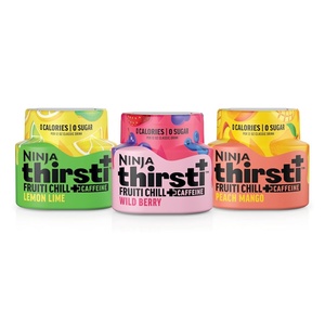 image:imageNinja Thirsti Flavored Water Drops Fruiti Chill Lemon Lime Zero Calories  Zero Sugar 3 Pack Compatible with All Ninja Thirsti Drink Systems  WC1000 WC2000 amp WC3000 Series WCFLELIAMVariety Pack
