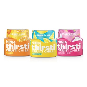 image:imageNinja Thirsti Flavored Water Drops Variety Pack Zero Calories Zero Sugar  12oz drinks 3 Pack Compatible with All Ninja Thirsti Drink Systems  WC1000 WC2000 amp WC3000 Series WCFV2Citrus Variety Pack