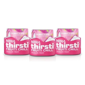 image:imageNinja Thirsti Flavored Water Drops Variety Pack Zero Calories Zero Sugar  12oz drinks 3 Pack Compatible with All Ninja Thirsti Drink Systems  WC1000 WC2000 amp WC3000 Series WCFV2Dragon Fruit