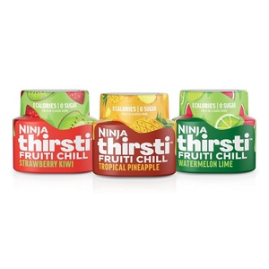 image:imageNinja Thirsti Flavored Water Drops Variety Pack Zero Calories Zero Sugar  12oz drinks 3 Pack Compatible with All Ninja Thirsti Drink Systems  WC1000 WC2000 amp WC3000 Series WCFV2Fruiti Variety Pack