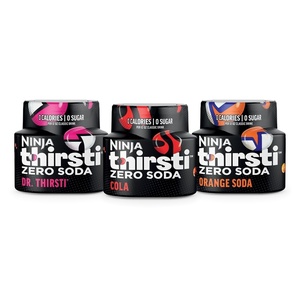 image:imageNinja Thirsti Flavored Water Drops Zero Soda Dr Thirsti Zero Calories  Zero Sugar Makes 17 Drinks 3 Pack Compatible with All Ninja Thirsti Drink Systems  WC1000 WC2000 amp WC3000 WCFDRPPAM669 Fl Oz Pack of 1