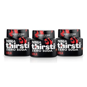 image:imageNinja Thirsti Flavored Water Drops Zero Soda Dr Thirsti Zero Calories  Zero Sugar Makes 17 Drinks 3 Pack Compatible with All Ninja Thirsti Drink Systems  WC1000 WC2000 amp WC3000 WCFDRPPAM207 Fl Oz Pack of 3