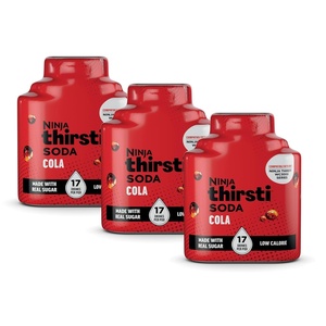 image:imageNinja Thirsti Flavored Water Drops Zero Soda Dr Thirsti Zero Calories  Zero Sugar Makes 17 Drinks 3 Pack Compatible with All Ninja Thirsti Drink Systems  WC1000 WC2000 amp WC3000 WCFDRPPAM1 Fl Oz Pack of 3