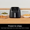 image:imageNinja Air Fryer Pro 4in1 Capacity 5 m2 47 Litres Outdoor Roast BBQ Heating Drainage BBQ Air Crisp Technology Nonstick Basket and Crispy Griddle Grey