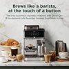 image:imageNinja AutoBarista Fully Automatic Espresso 10 Drink Options AE1001  One Touch Hot amp Iced Builtin Coffee Grinder Milk Frother Easy SelfClean Latte Cappuccino Cold BrewBlackStainless