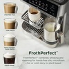 image:imageNinja AutoBarista Fully Automatic Espresso 10 Drink Options AE1001  One Touch Hot amp Iced Builtin Coffee Grinder Milk Frother Easy SelfClean Latte Cappuccino Cold BrewBlackStainless