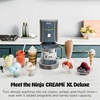 image:imageNinja CREAMi Deluxe Ice Cream Maker  11in1 Create Frozen Desserts Sorbet Milkshakes Yogurt amp More  Includes 2 Dishwasher Safe XL 24 Oz Tubs with storage lids  Blue  NC501ND