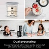 image:imageNinja CREAMi Deluxe Ice Cream amp Frozen Treat Maker Includes 4 FamilySized 24 oz Tubs for Ice Cream Sorbet Milkshakes Frozen Yogurt amp More 11in1 XL Capacity SilverCREAMi Deluxe  4 24oz Pints
