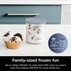 image:imageNinja CREAMi Deluxe Ice Cream amp Frozen Treat Maker Includes 4 FamilySized 24 oz Tubs for Ice Cream Sorbet Milkshakes Frozen Yogurt amp More 11in1 XL Capacity SilverCREAMi Deluxe  4 24oz Pints
