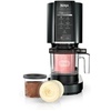 image:imageNinja CREAMi Ice Cream Sorbet Milkshake Maker  3 CREAMi Pints Black  Sorbet and milkshake modes Includes three pint containers